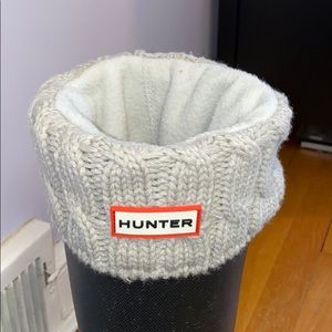 Grey hunter boot socks